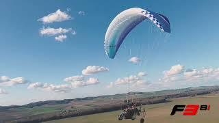 APCO F3 Bi :: Tandem / Trike reflex Paramotor wing.