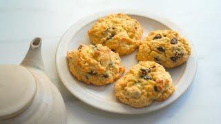 Easy Rock Buns Recipe | Simple Snack for Afternoon Tea or Coffee | Easy Rock Cakes Recipe