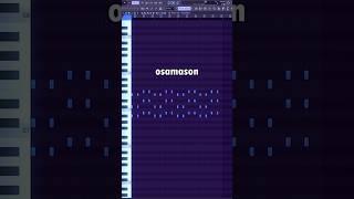 How to make IGNORANT melodies for Osamason #flstudio