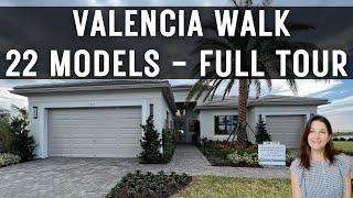 VALENCIA WALK NEW MODELS - Port Saint Lucie New Construction Homes TOUR