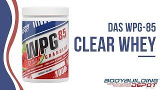 WPG-85 Clear Whey mit bis zu 88% Protein | Bodybuilding Depot®