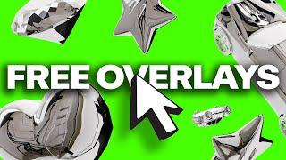 Free 3D Chrome Effects Overlays - 4K Files Download