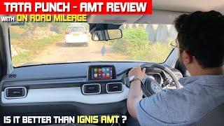 Tata Punch AMT Review (with On Road Mileage) - Is it worth to buy?