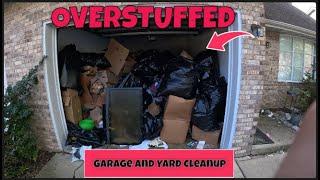 Overstuffed: Garage and Side Yard Cleanup