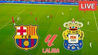 LIVE: Barcelona vs Las Palmas I LaLiga 2024 | Match Streaming