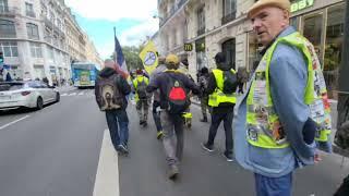 Manif GJ Place de la Bourse direct le 28/09/2024