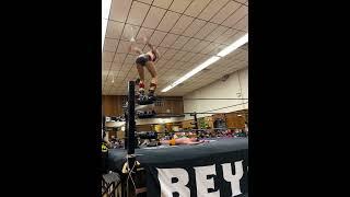 Edith Surreal soars and lands on alec price beyond wrestling