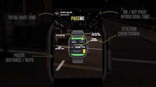 Garmin or Apple Watch setup for HYROX simple method