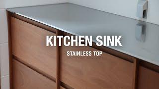 W111_Plywood Kitchen sink