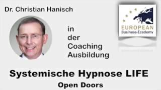 Systemische Hypnose Open Doors Live Vorführung von Dr. Hanisch