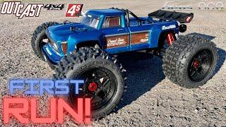 Arrma Outcast 4s V2 (First Bash)