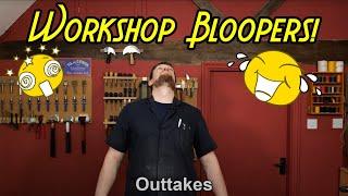 Funny Outtakes | Filming Leathercraft Video Courses