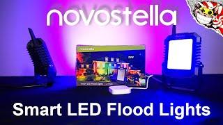 Smart Flood Lights are unexpectedly versatile. Novostella 25w 2-Pack