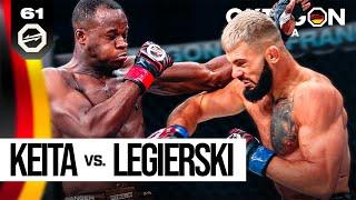 KEITA vs. LEGIERSKI | FREE FIGHT | OKTAGON 61: Tipsport Gamechanger