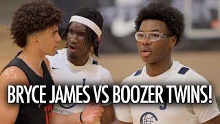 Bryce James TAKES ON Boozer Twins in NEXT GEN HOOPERS SHOWDOWN