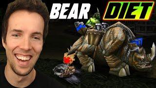 Feeding my Kodos a very nutritious BEAR DIET! - WC3 1v1