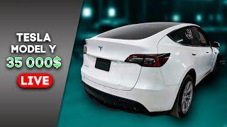 Tesla Model Y из США  за 35000$