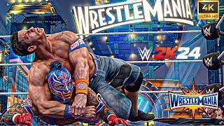 #wwe John Cena vs. Rey Mysterio | Extreme Rules | WWE 2K24 | [4K60]