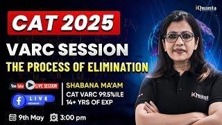 Process of Elimination in VARC  CAT 2025 Tips by Shabana Ma’am