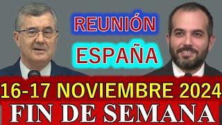 Reunión de este Fin de Semana 16-17 de Noviembre 2024 ESPAÑA | Discurso - Estudio de la atalaya