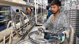 Unveiling The Manufacturing Process of Motorcycle Wheel Rims | Skilled Hands