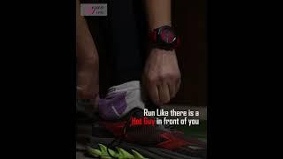 Run like there is a hot guy in front of you