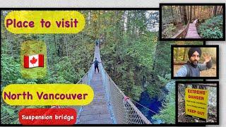 Lynn suspension bridge in North Vancouver | gurjit singh vlogs