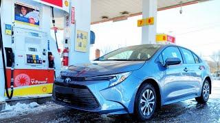 2024 Toyota Corolla HYBRID - Fuel Economy Review + Fill Up Costs