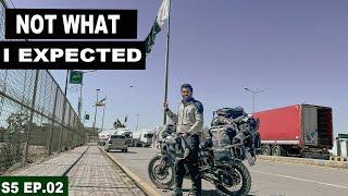 CROSSING INTO IRAN FROM PAKISTAN | S05 EP.02 | TAFTAN BORDER | PAKISTAN TO SAUDI ARABIA MOTORCYCLE