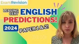 Leaving Cert English PREDICTIONS 2024! 