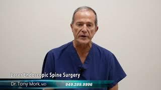 Dr Tony Mork Laser Endoscopic Spine Surgeon