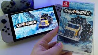 SnowRunner - Review | Switch OLED handheld gameplay | is it worth it?