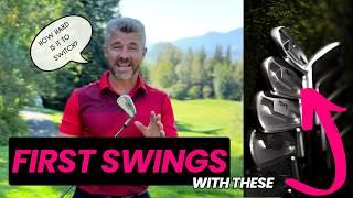 First Round with AVODA Same Length Irons – Straight Out of the Box and Into Play