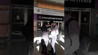 Nael Zaino arrives in the U.S. after delays caused by President Trump's executive order