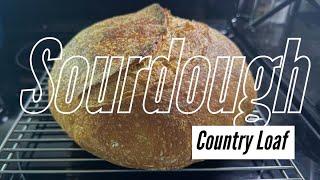 Sourdough Country Loaf - Step By Step