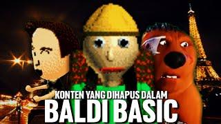 Beberapa Konten Yang Dihapus Dalam BALDI'S BASICS PART2!