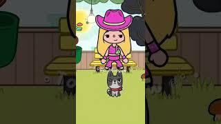 Hello Kitty rescues Kuromi#tocaboca #tocalifeworld #shorts