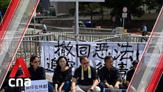 Crowds outside Hong Kong's Legislative Council swell after deadline passes