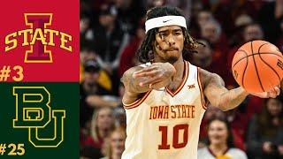 #3 Iowa State Cyclones vs #25 Baylor Bears Full Game CBS