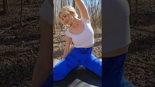 side stretching gentle yoga flow