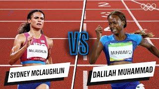 Sydney McLaughlin  Dalilah Muhammad - 400m hurdles | Head-to-head