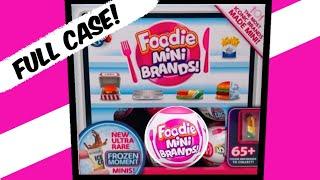 UNBOXING FULL CASE FOODIE MINI BRANDS!