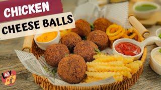 Chicken Balls Recipe | Chicken Cheese Ball | Quick & Easy Appetizer