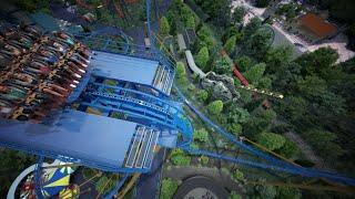 WRATH OF RAKSHASA all new B&M Dive Coaster Six Flags Great America 2025 Trailer, Off Ride Animation