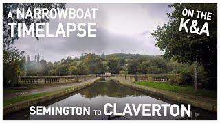 24A.02 -Semington to Claverton  || A Narrowboat Time-Lapse on the Kennet & Avon