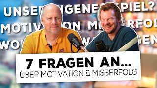 7 Fragen an... | Über Misserfolge, unser eigenes Brettspiel & Trash-Talk