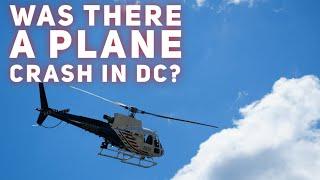 Did a plane crash in DC over the weekend?