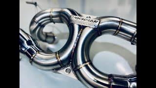 OEM Heat Shield Clearance - Hochman Fabrication And Speed Audi R8 V10 Performance Exhaust System