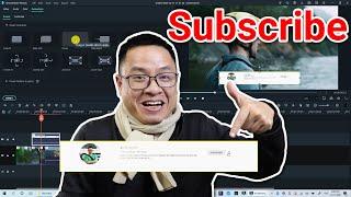 Creating a Unique Subscribe button for your YouTube channel using Filmora X