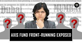 Axis MF Front Running Scam | CA Rachana Ranade